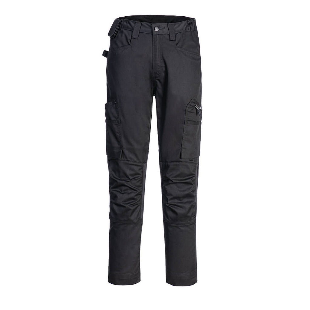 PANTALON STRETCH - CD881 (36, Noir)
