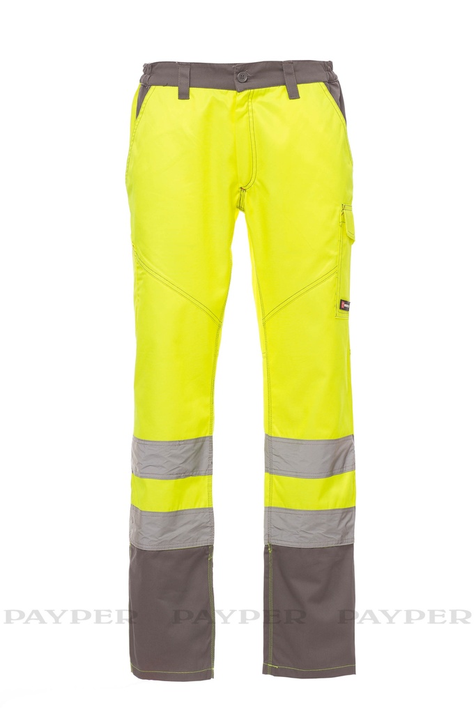 PANTALON - CHARTER (S, Jaune/gris)