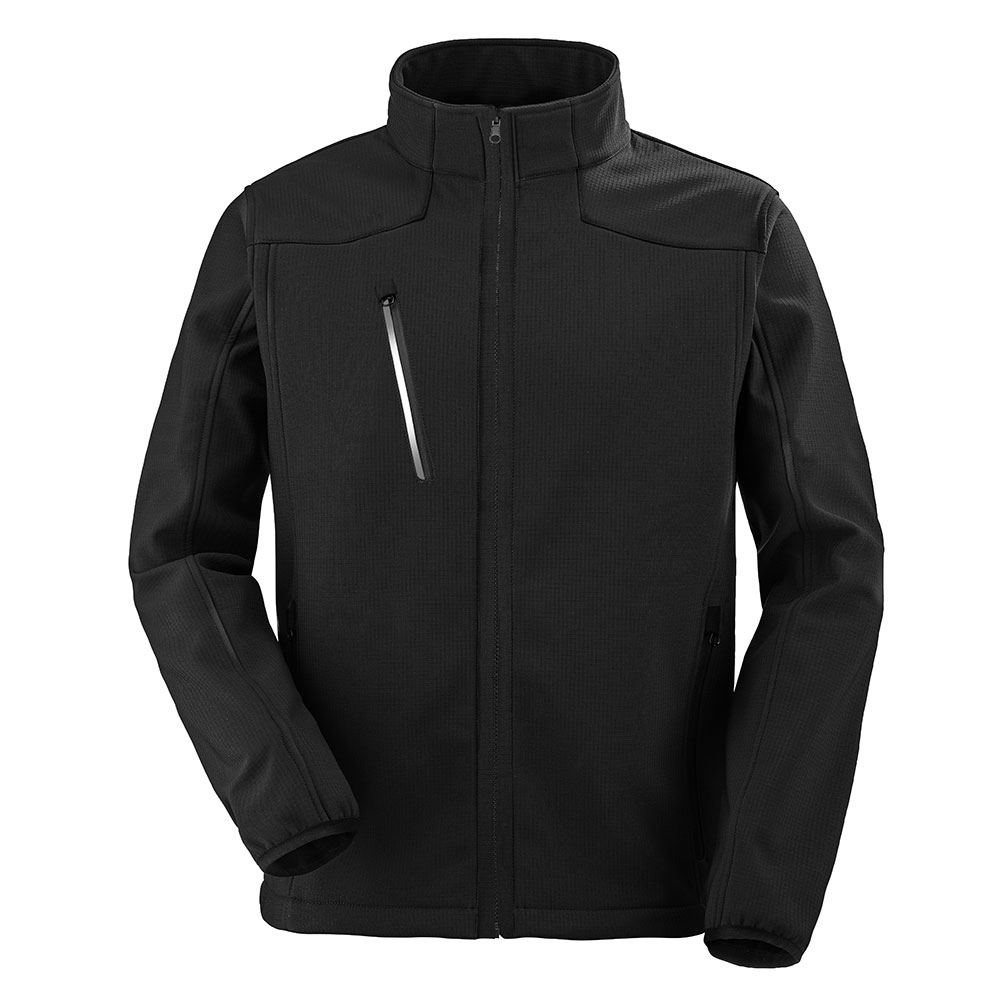 SOFTSHELL RIPSTOP - TEREK (S, Noir)