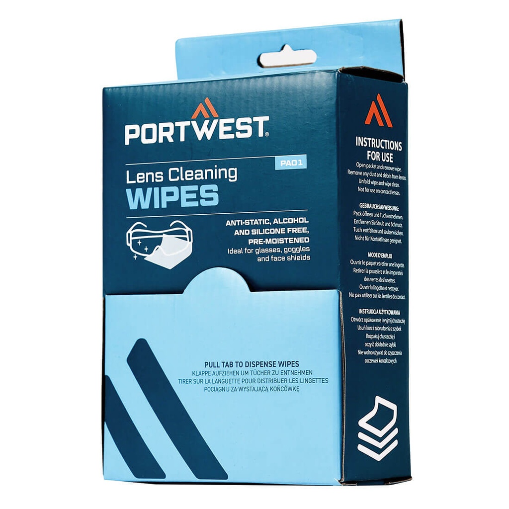 [PA01WHR] LINGETTES NETTOYANTES POUR LUNETTES -PA01
